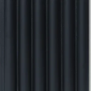 ROUND SLAT BLACK SND-PVC-12