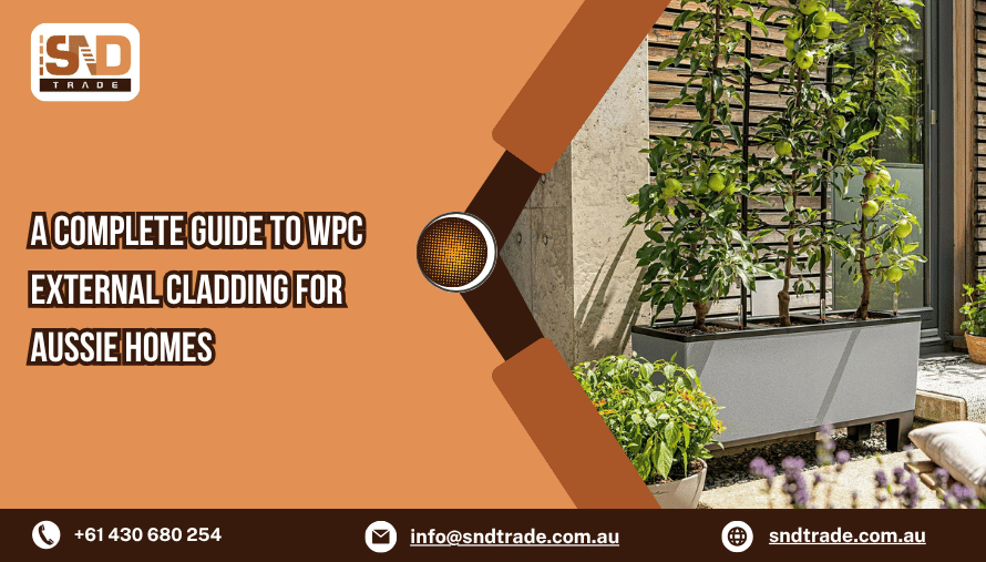 WPC exterior wall cladding